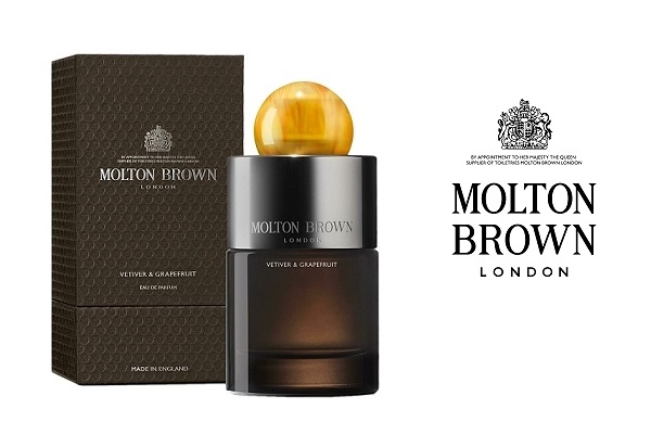 Molton Brown Vetiver & Grapefruit - новинка в концентрации EDP