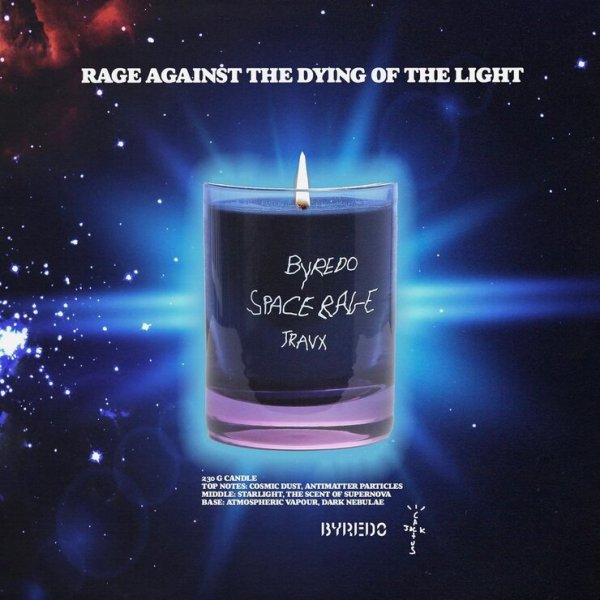 Космическое издание от Трэвиса Скотта и Byredo - Travx Space Rage.