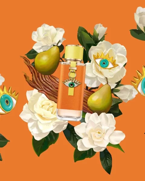Коллекция Lucky Charms от Carolina Herrera: Цветы_ китч_ все оттенки радуги_