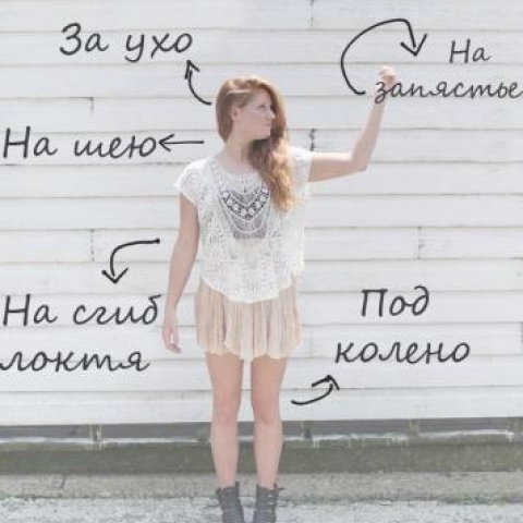 Как правильно наносить духи