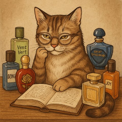 Штучний інтелект котики та звісно парфуми