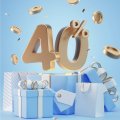 -40% на 