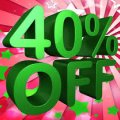 -40% на готові відливанти
